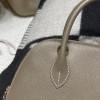 18/Étoupe Grey Bolide 25cm （Epsom） 25cm  Gold Hardware
