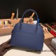 Hermes 27cm bolide Epsom 73 /Blue Saphir Silver Hardware Full Handmade Hermes 27cm bolide Epsom 73 /Blue Saphir Silver Hardware Full Handmade