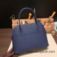 Hermes 27cm bolide Epsom 73 /Blue Saphir Gold Hardware Full Handmade Hermes 27cm bolide Epsom 73 /Blue Saphir Gold Hardware Full Handmade