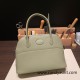 Hermes 27cm bolide Tc Q1 /Sauge Silver Hardware Full Handmade Hermes 27cm bolide Tc Q1 /Sauge Silver Hardware Full Handmade