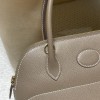  18 / Étoupe Grey Gold Hardware 【Bolide】27cm Epsom Full Hand-Stitching