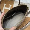  18 / Étoupe Grey Gold Hardware 【Bolide】27cm Epsom Full Hand-Stitching