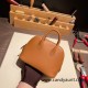 Hermes mini bolide evercolor 37/Gold Full Handmade 002 Hermes mini bolide evercolor 37/Gold Full Handmade 002