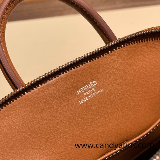 Hermes mini bolide evercolor 37/Gold Full Handmade 002 Hermes mini bolide evercolor 37/Gold Full Handmade 002