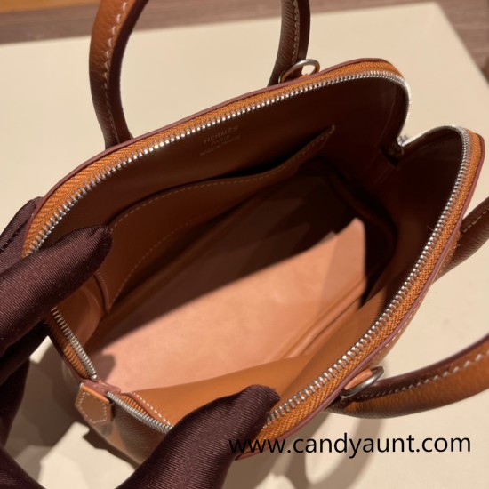 Hermes mini bolide evercolor 37/Gold Full Handmade 002 Hermes mini bolide evercolor 37/Gold Full Handmade 002
