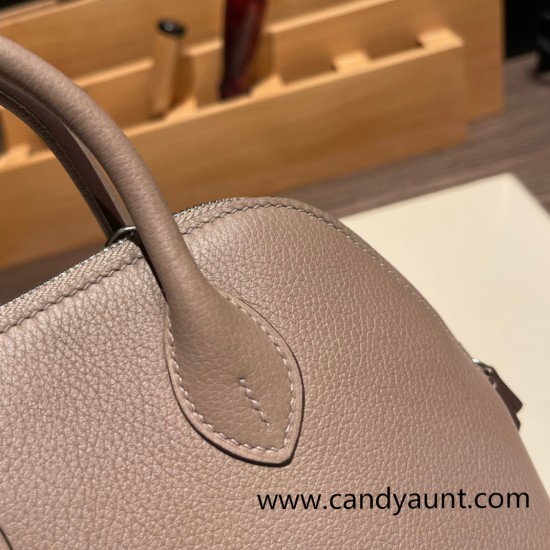 Hermes mini bolide evercolor M8/Gris Asphalt Full Handmade 003 Hermes mini bolide evercolor M8/Gris Asphalt Full Handmade 003