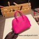 Hermes mini bolide evercolor L3 /Rose Purple Full Handmade 004 Hermes mini bolide evercolor L3 /Rose Purple Full Handmade 004