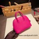 Hermes mini bolide evercolor L3 /Rose Purple Full Handmade 004 Hermes mini bolide evercolor L3 /Rose Purple Full Handmade 004