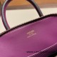 Hermes mini bolide evercolor P9 /Anemone Full Handmade 005 Hermes mini bolide evercolor P9 /Anemone Full Handmade 005