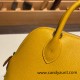 Hermes mini bolide evercolor 9D /Jaune Ambre Full Handmade 006 Hermes mini bolide evercolor 9D /Jaune Ambre Full Handmade 006