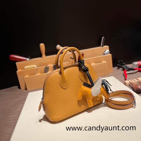 Hermes mini bolide evercolor 2S /Sesame Full Handmade 008 Hermes mini bolide evercolor 2S /Sesame Full Handmade 008