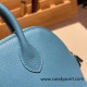 Hermes mini bolide evercolor P3 /Blue du Nord Full Handmade 011 Hermes mini bolide evercolor P3 /Blue du Nord Full Handmade 011