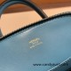 Hermes mini bolide evercolor P3 /Blue du Nord Full Handmade 011 Hermes mini bolide evercolor P3 /Blue du Nord Full Handmade 011