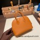 Hermes mini bolide evercolor 1H /Toffee Full Handmade 012 Hermes mini bolide evercolor 1H /Toffee Full Handmade 012