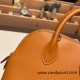 Hermes mini bolide evercolor 1H /Toffee Full Handmade 012 Hermes mini bolide evercolor 1H /Toffee Full Handmade 012