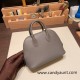 Hermes mini bolide evercolor 8F /Etain Full Handmade 013 Hermes mini bolide evercolor 8F /Etain Full Handmade 013