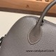 Hermes mini bolide evercolor 8F /Etain Full Handmade 013 Hermes mini bolide evercolor 8F /Etain Full Handmade 013