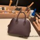 Hermes mini bolide evercolor 0G /Rouge Sellier & Framboise Full Handmade 014 Hermes mini bolide evercolor 0G /Rouge Sellier & Framboise Full Handmade 014