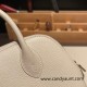 Hermes mini bolide Chevre 10 /Craie Full Handmade 018 Hermes mini bolide Chevre 10 /Craie Full Handmade 018