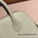 Hermes mini bolide Chevre 0S vertdeau Full Handmade 021 Hermes mini bolide Chevre 0S vertdeau Full Handmade 021