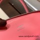 Hermes mini bolide Chevre 1Q/Rose Confetti Full Handmade 022 Hermes mini bolide Chevre 1Q/Rose Confetti Full Handmade 022
