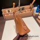 Hermes mini bolide Chevre 37/Gold Full Handmade 024 Hermes mini bolide Chevre 37/Gold Full Handmade 024