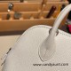 Hermes mini bolide Chevre 4B /Biscuit Full Handmade 029 Hermes mini bolide Chevre 4B /Biscuit Full Handmade 029