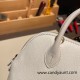 Hermes mini bolide Chevre 4B /Biscuit Full Handmade 030 Hermes mini bolide Chevre 4B /Biscuit Full Handmade 030