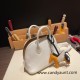 Hermes mini bolide Chevre 4B /Biscuit Full Handmade 030 Hermes mini bolide Chevre 4B /Biscuit Full Handmade 030