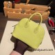 Hermes mini bolide Chevre R9 /Jaune Bourgeon Full Handmade 034 Hermes mini bolide Chevre R9 /Jaune Bourgeon Full Handmade 034