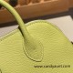 Hermes mini bolide Chevre R9 /Jaune Bourgeon Full Handmade 034 Hermes mini bolide Chevre R9 /Jaune Bourgeon Full Handmade 034