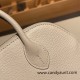 Hermes mini bolide Chevre I2 /Nata Full Handmade 035 Hermes mini bolide Chevre I2 /Nata Full Handmade 035