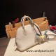 Hermes mini bolide Chevre I2 /Nata Full Handmade 035 Hermes mini bolide Chevre I2 /Nata Full Handmade 035
