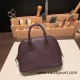 Hermes mini bolide Chevre 0G /Rouge Sellier & Framboise Full Handmade 052 Hermes mini bolide Chevre 0G /Rouge Sellier & Framboise Full Handmade 052