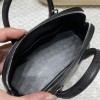 【NEW】Mini Bolide 18cm Ostrich 89 Black (Noir) Full Hand-Stitching