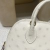 【NEW】Mini Bolide 18cm Ostrich 3C Parchemin  Gold Hardware Full Hand-Stitching