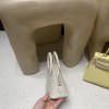 【NEW】Mini Bolide 18cm Ostrich 3C Parchemin  Gold Hardware Full Hand-Stitching