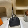 【NEW】Mini Bolide Evercolor 89 / Black  Silver Hardware New stock Mini Bolide Full Hand-Stitching