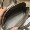 【NEW】Mini Bolide Evercolor 18 / Étoupe Grey Gold Hardware New stock Mini Bolide Full Hand-Stitching