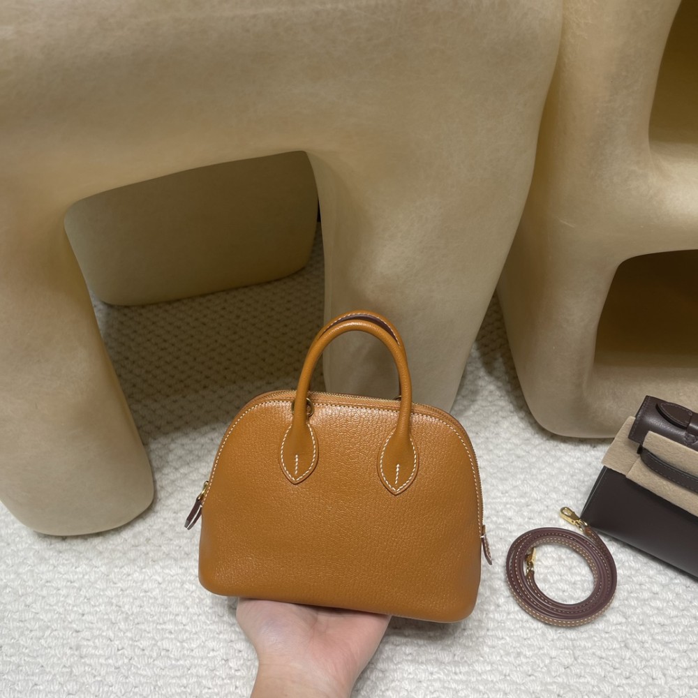Mini Bolide Chevre 37 / Gold    New stock Mini Bolide Full Hand-Stitching