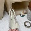 【Mini bolide】Mini Bolide 18cm Ostrich 3C / Parchemin   Gold Hardware  Full Hand-Stitching