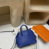 【Mini bolide】 Chevre 7T / Bleu Electrique   Full Hand-Stitching