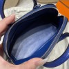 【Mini bolide】 Chevre 7T / Bleu Electrique   Full Hand-Stitching