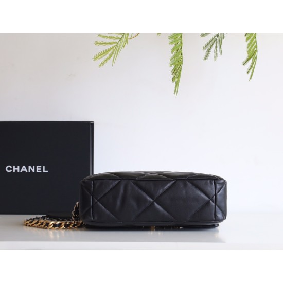 【新登場】CHANEL 19Bag ミッドサイズハンドバッグ アップグレードバージョン ブラックシルバークラス - 三色チェーンで彩るエレガンス 【新登場】CHANEL 19Bag ミッドサイズハンドバッグ アップグレードバージョン ブラックシルバークラス - 三色チェーンで彩るエレガンス
