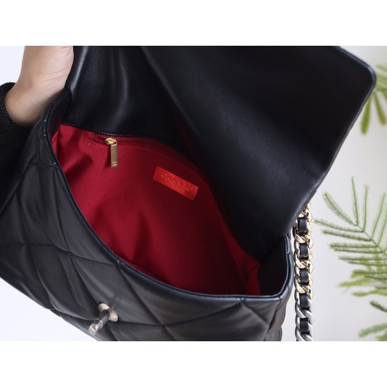 【新登場】CHANEL 19Bag ミッドサイズハンドバッグ アップグレードバージョン ブラックシルバークラス - 三色チェーンで彩るエレガンス 【新登場】CHANEL 19Bag ミッドサイズハンドバッグ アップグレードバージョン ブラックシルバークラス - 三色チェーンで彩るエレガンス