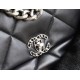 【新登場】CHANEL 19Bag ミッドサイズハンドバッグ アップグレードバージョン ブラックシルバークラス - 三色チェーンで彩るエレガンス 【新登場】CHANEL 19Bag ミッドサイズハンドバッグ アップグレードバージョン ブラックシルバークラス - 三色チェーンで彩るエレガンス
