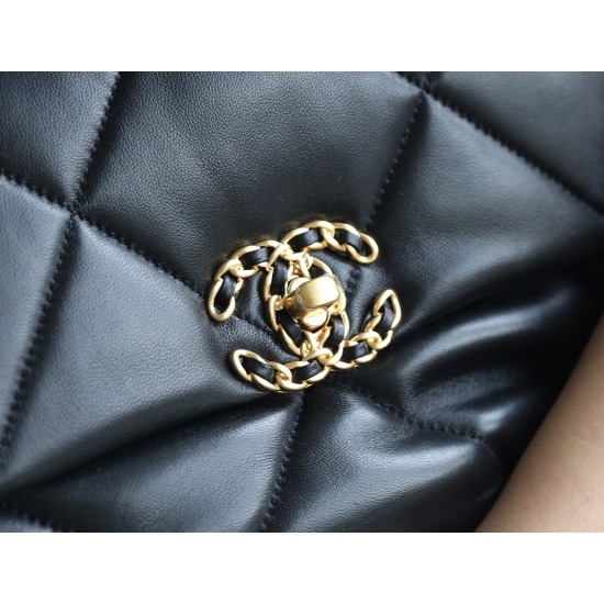 【新登場】CHANEL 19Bag ミッドサイズハンドバッグ アップグレードバージョン ブラックゴールドクラス - 三色金色チェーンで輝くエレガンス 【新登場】CHANEL 19Bag ミッドサイズハンドバッグ アップグレードバージョン ブラックゴールドクラス - 三色金色チェーンで輝くエレガンス