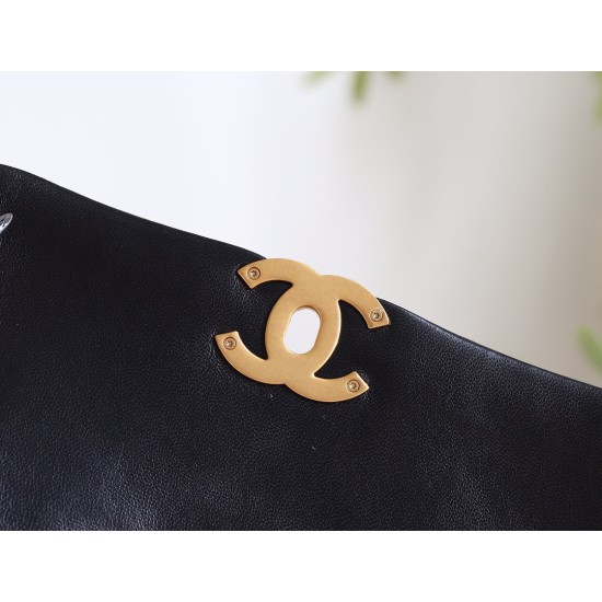 【新登場】CHANEL 19Bag スモールサイズハンドバッグ アップグレードバージョン ブラック&ゴールド - 三色金色チェーンで輝く女神エレガンス 【新登場】CHANEL 19Bag スモールサイズハンドバッグ アップグレードバージョン ブラック&ゴールド - 三色金色チェーンで輝く女神エレガンス