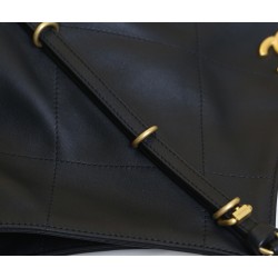 2025NEW-002 CHANEL 25s春夏ランウェイ トートバッグ：レトロゴールドと大格子で輝くラグジュアリー​ 31×26×11 cm 