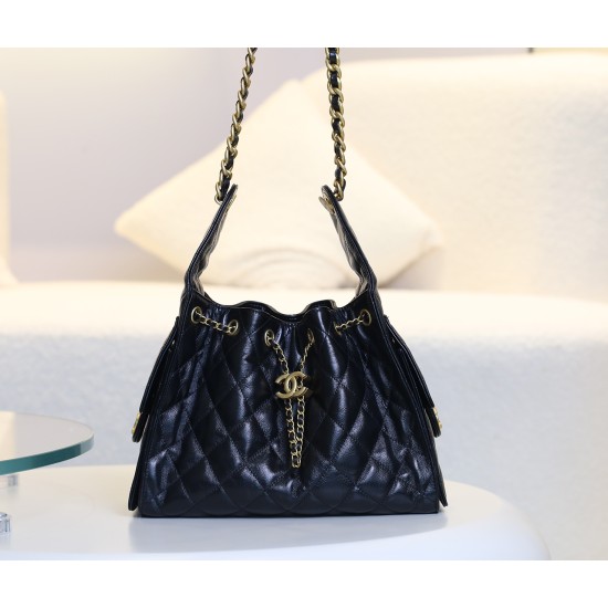 2025NEW-003 最新 CHANEL 25bag ドローコードデザイン:ヒッピーホボスモールサイズの圧倒的存在感 30×28×16 cm 2025NEW-003 最新 CHANEL 25bag ドローコードデザイン:ヒッピーホボスモールサイズの圧倒的存在感 30×28×16 cm